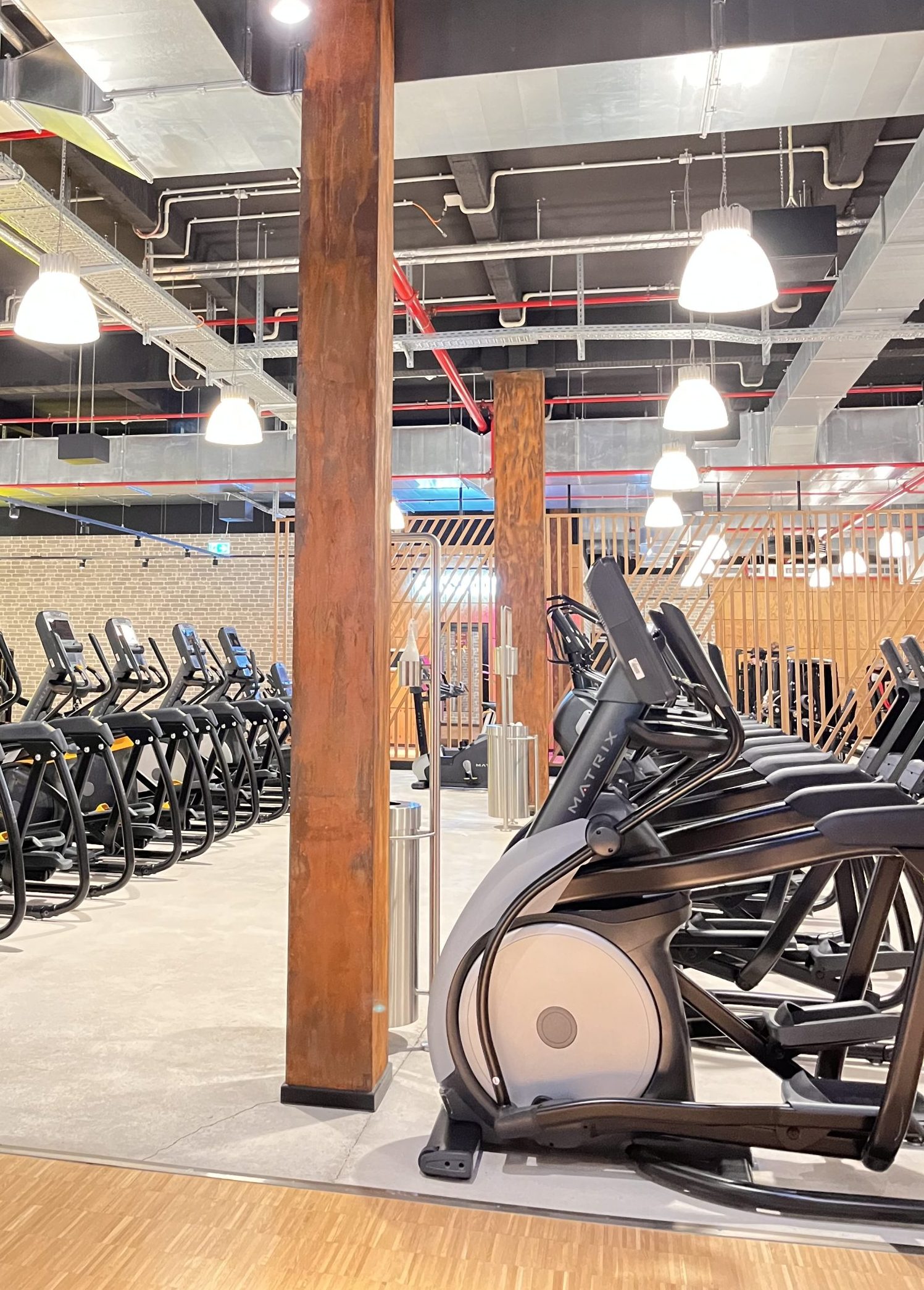 Der typische Anblick eines Fitnessstudios