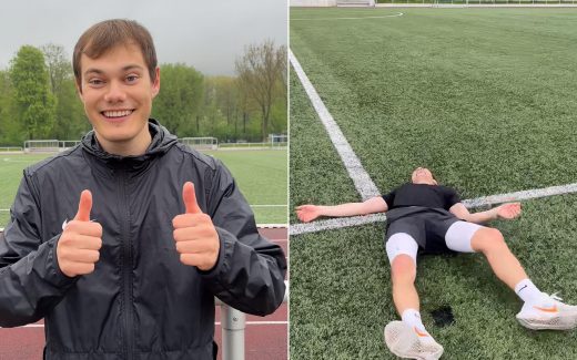 Halbmarathon aus der Kalten